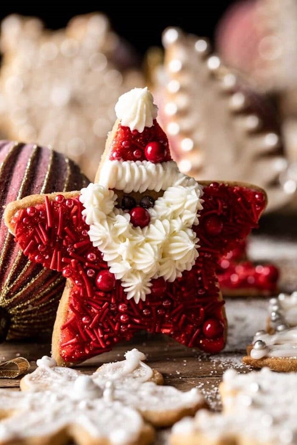 The Santa Claus cookies