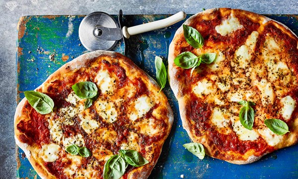 The Saturday pizza