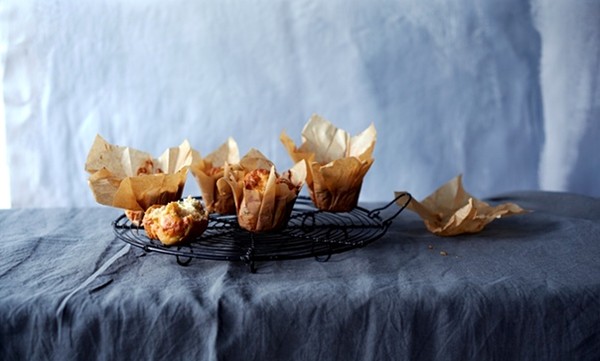 The savoury snack: Celeriac and blue-cheese muffins 
