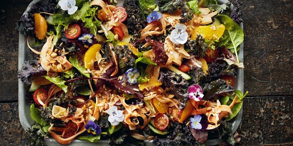 The scarlet salad