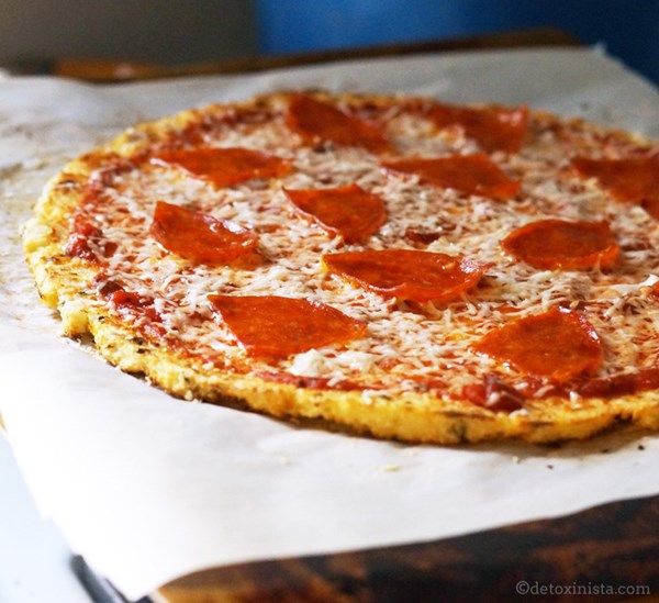 The secret to perfect cauliflower pizza crust