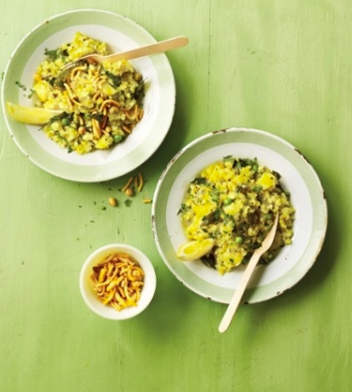 The Singhs' poha