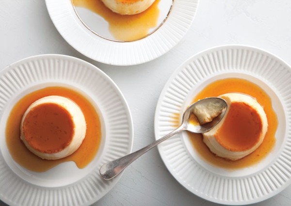 The smoothest flan
