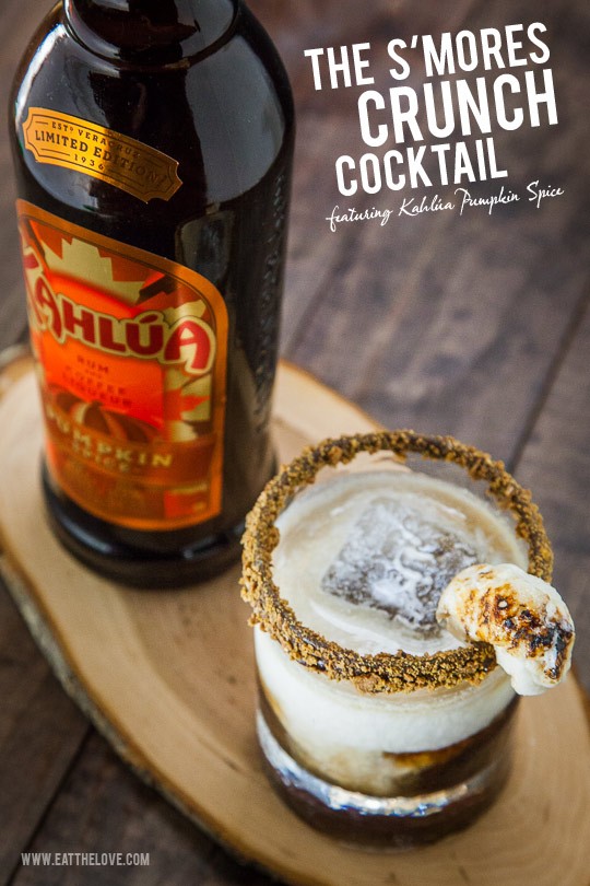 The smores cocktail AKA the s’mores crunch 