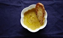 The soup: fennel and carrot soup