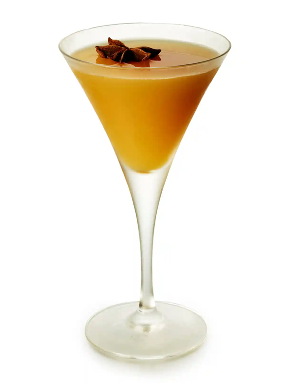 The spiced martini