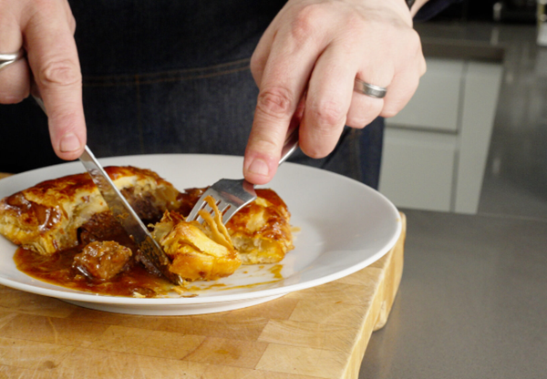 The steak bake
