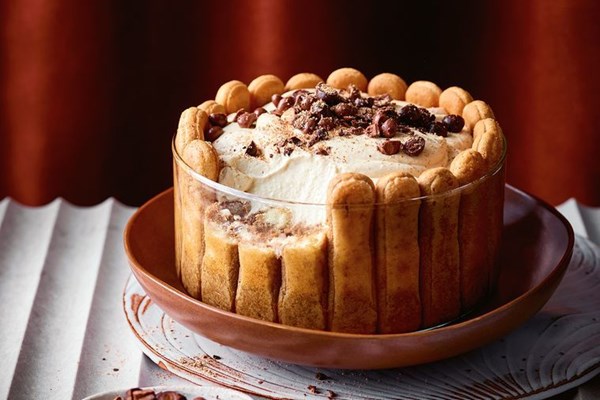 The Studd siblings' ricotta, nutmeg and dark rum tiramisu