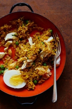 The substantial brunch: kedgeree