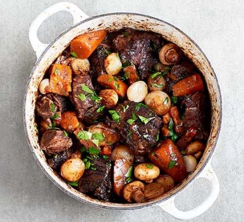 The ultimate beef Bourguignon 