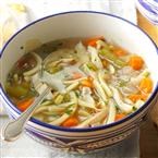 The ultimate chicken noodle soup