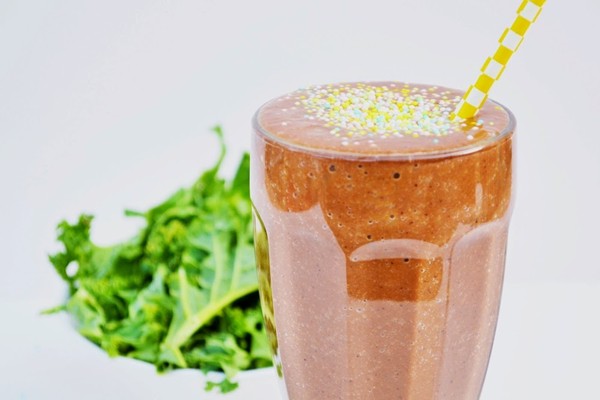 The ultimate chocolate green smoothie