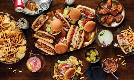 The ultimate cookout: Burgers & doggs