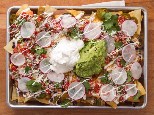 The ultimate fully loaded nachos