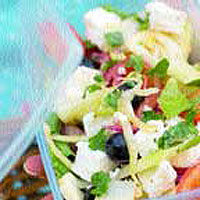 The ultimate Greek salad