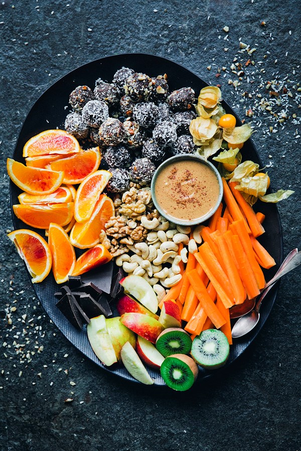 The ultimate movie night snack platter