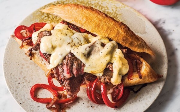 The ultimate Philly cheesesteak