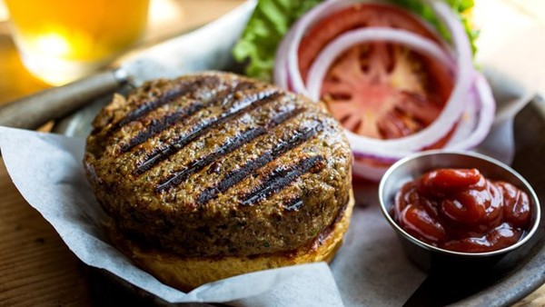 The ultimate veggie burger