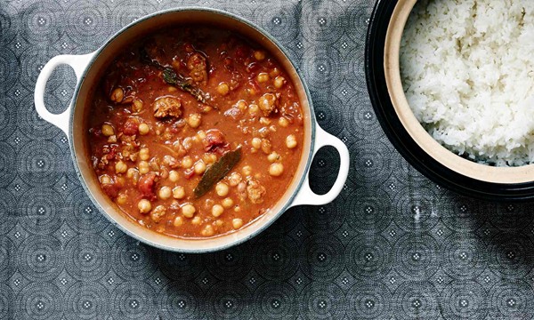 The winning recipe: Braised chickpeas and chorizo with tomatoes