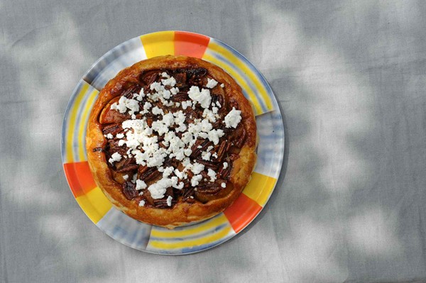The winning recipe: Butternut squash tarte Tartin with pecan and feta