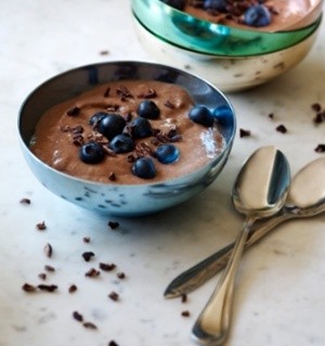 The winning recipe: chocolate banana pots