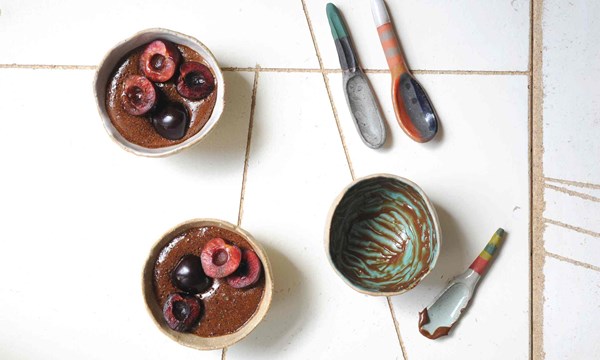 The winning recipe: Chocolate mousse with turmeric and orange