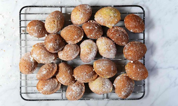The winning recipe: Lavender and honey madeleines