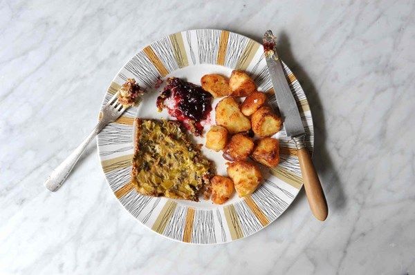 The winning recipe: Leek and sage croustade 