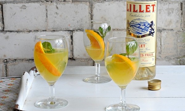 The winning recipe: Lillet orange cooler