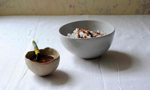 The winning recipe: Miso, ginger and garlic dressing