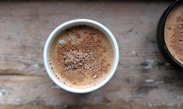 The winning recipe: Orange hot chocolate with spekkoek spices