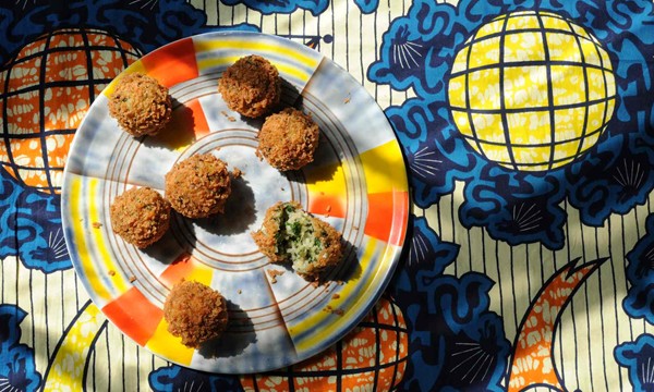The winning recipe: Spicy rice and mozzarella balls