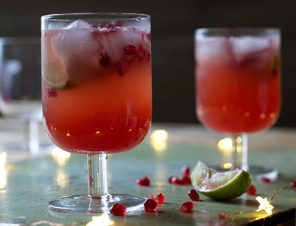 The winning recipe: Spicy sumac and pomegranate cocktails