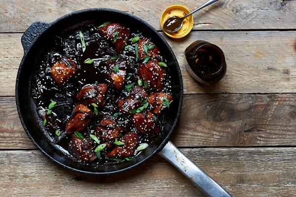 The winning recipe: Sticky stir-fried Marmite chicken