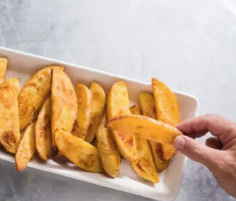 Thick-cut oven fries