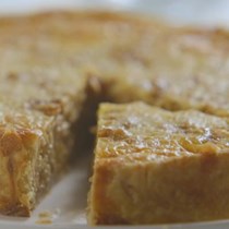 Thick onion tart