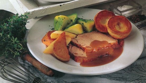 Thickened roast gravy