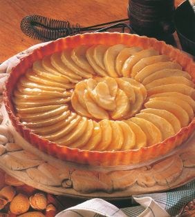 Thin apple tart