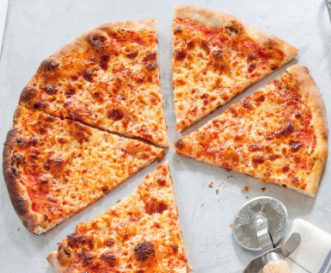 Thin-crust pizza