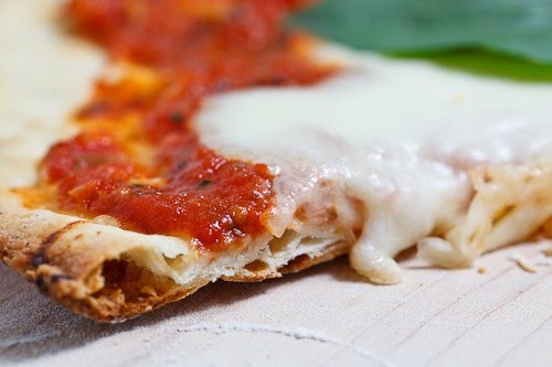 Thin crust pizza dough