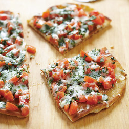Thin-crust skillet pizza