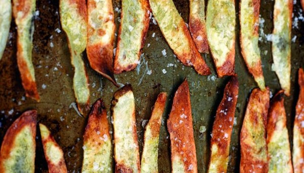 Thin-cut fries for one