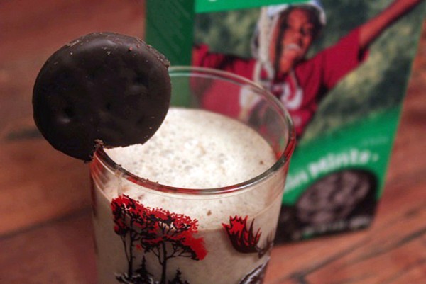 Thin Mint milkshake