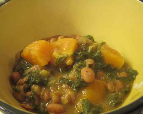 This week's beans (With ginger & preserved lemon)