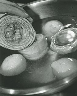 Three artichokes salad