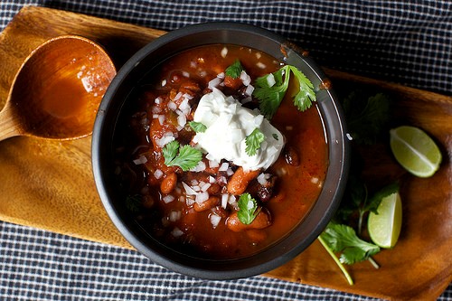 Three-bean chili