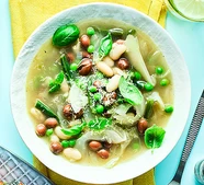 Three-bean minestrone