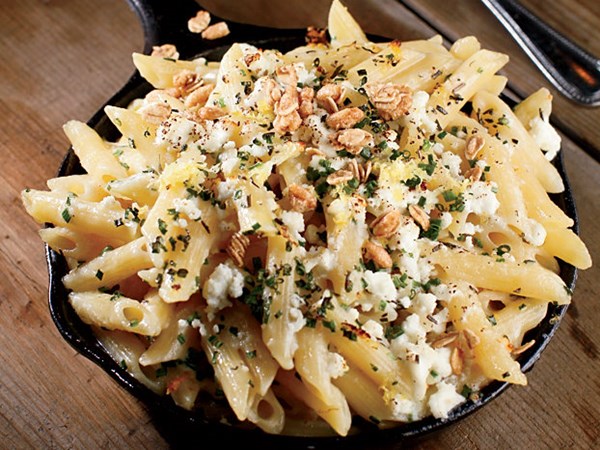 Three-cheese mac and cheese