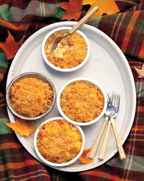 Three-cheese macaroni