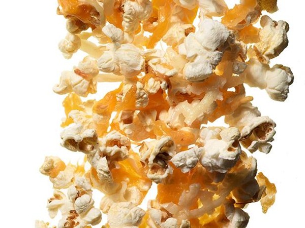 Three-cheese popcorn
